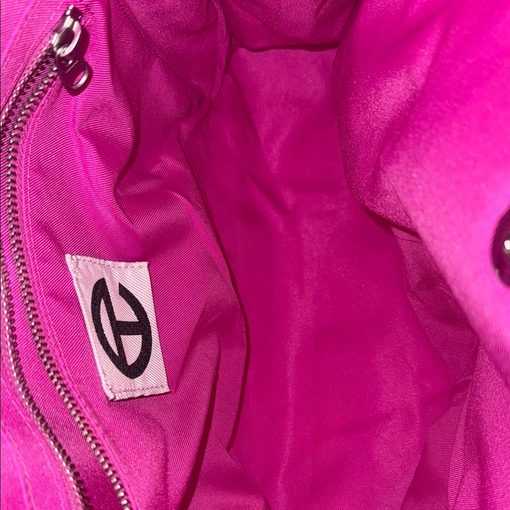 Telfar Women's Vibrant Pink Tote Bag - Picture 3 of 4